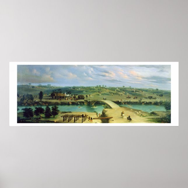 Poster Camp d'Argentine de l'autre côté du San Lorenz (Devant)