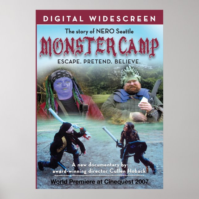 Poster Camp Monster (Devant)