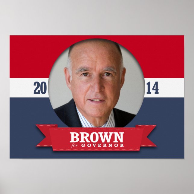 POSTER CAMPAGNE BROWN JERRY (Devant)