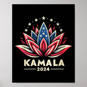 Poster Campagne Présidentielle Kamala Harris 2024 pour Fe