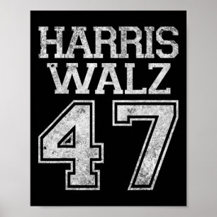 Poster Campagne Walz 2024 Pour Le Président Harris Waltz 