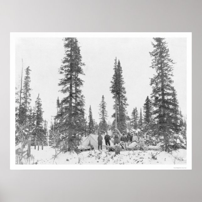 Poster Campeurs du cercle arctique 1919 (Devant)