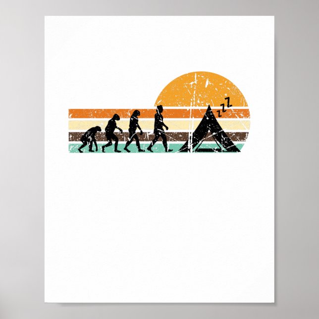 Poster Camping Tent (Devant)