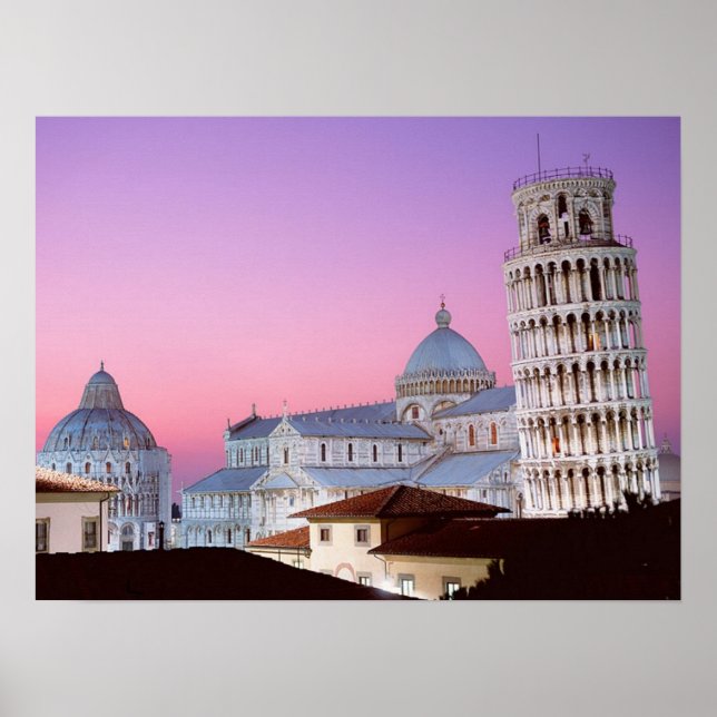 Poster Campo dei Miracoli Pisa Italia (Devant)