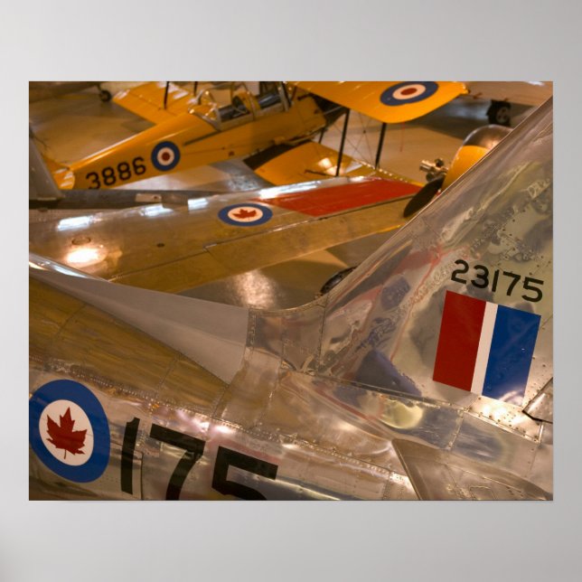 Poster Canada, Alberta, Calgary : Musée de l'aérospatiale (Devant)