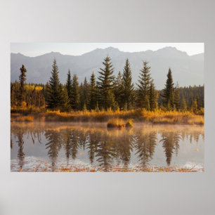 Poster Canada, Alberta, parc national de Jasper