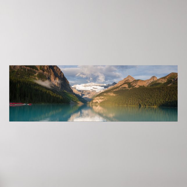 Poster Canada - Lake Louise Panorama (Devant)