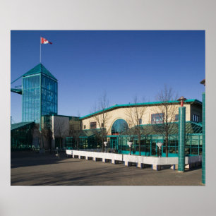 Poster CANADA, Manitoba, Winnipeg : Le marché de The Fork