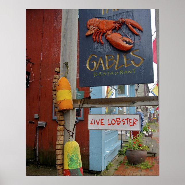 Poster Canada, Nouveau-Brunswick, St. Andrews. Coloré (Devant)