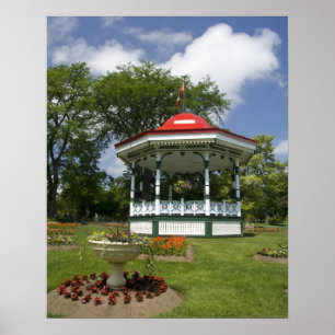 Poster Canada, Nouvelle-Écosse, Halifax, Jardins publics.