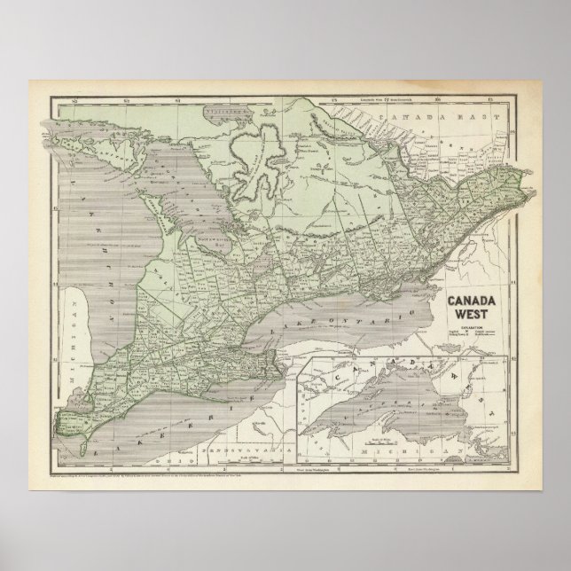 Poster Canada Ouest (Devant)