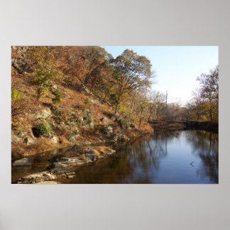 Poster Canal C & O - Great Falls, MD