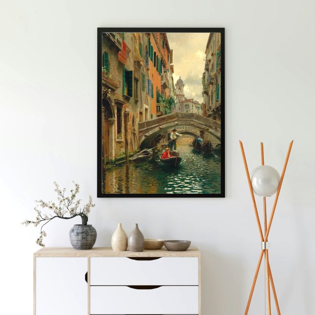Poster Canal calme, Venise (Créateur téléchargé)