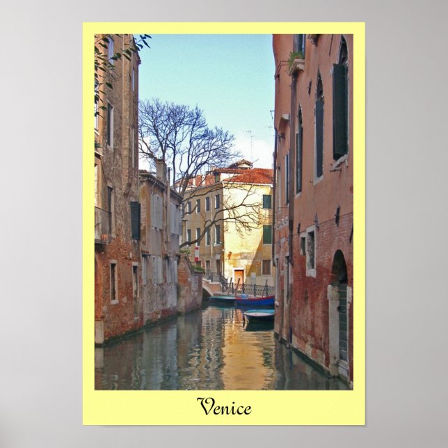 Poster Canal de Venise (Devant)