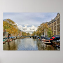 Canal d'eau d'Amsterdam