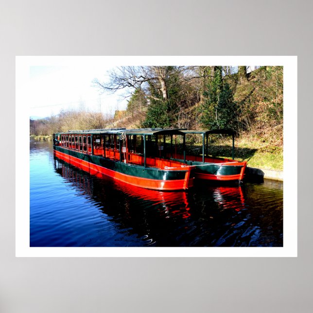 Poster Canal Llangollen (Devant)