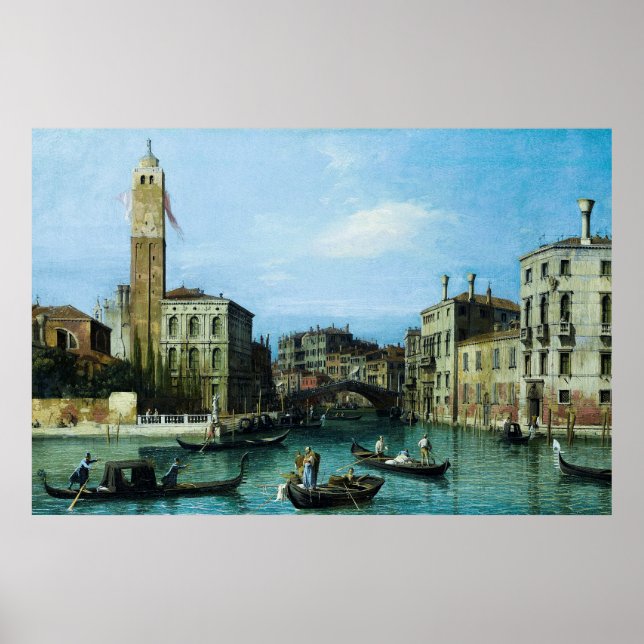 Poster Canaletto : Venise (Devant)