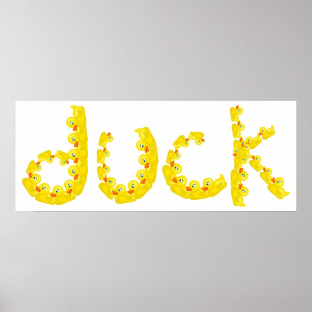 Poster Canard (Devant)