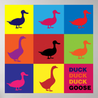 Poster Canard Canard Canard Goose