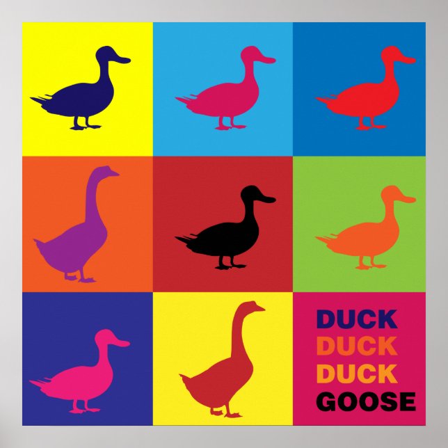 Poster Canard Canard Canard Goose (Devant)