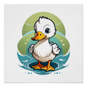 Poster canard-colvert