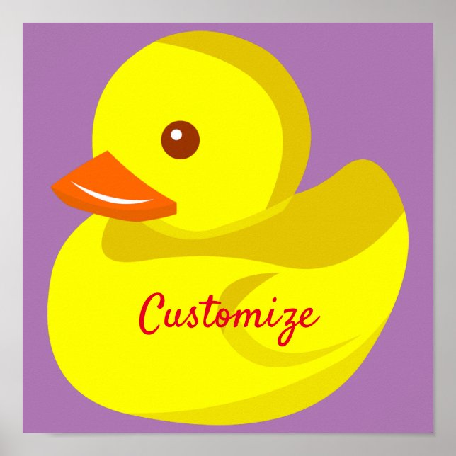 Poster Canard en caoutchouc mou Thunder_Cove (Devant)