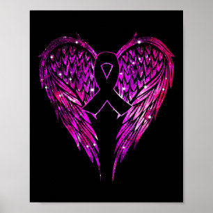 Poster Cancer Ange Ailes Cancer Du Sein Cancer Et Viol Do