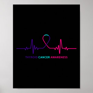 Poster Cancer - Cadeau de sensibilisation au cancer du th