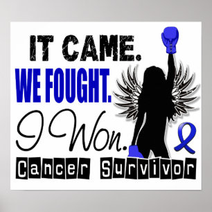 Poster Cancer du colon du survivant 22