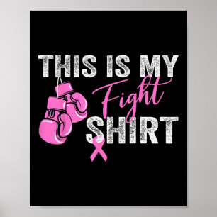 Poster Cancer Du Sein Pour Les Femmes C'Est Mon Combat Ch