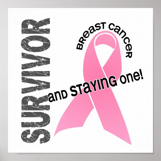 Poster CANCER DU SEIN Survivant 1 (Devant)
