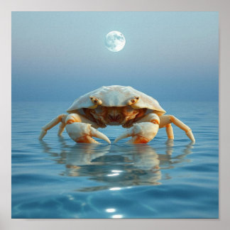 Poster Cancer du zodiaque