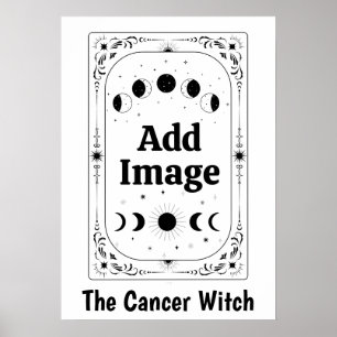 Poster Cancer Magique Tarot Zodiaque Astrologie Personnal