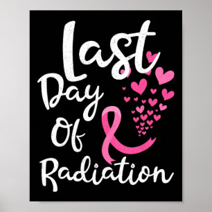 Poster Cancer Radiothérapie Dernière journée de rayonneme