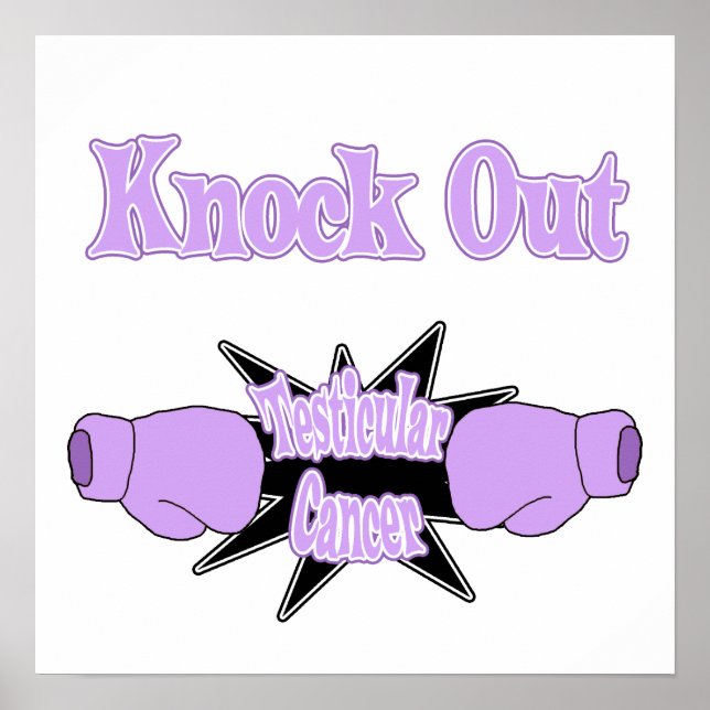 Poster Cancer testiculaire (Devant)