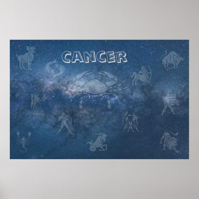 Poster Cancer transparent (Devant)