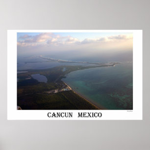 Poster Cancun Caraïbes