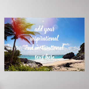 Poster Cancun Mexique