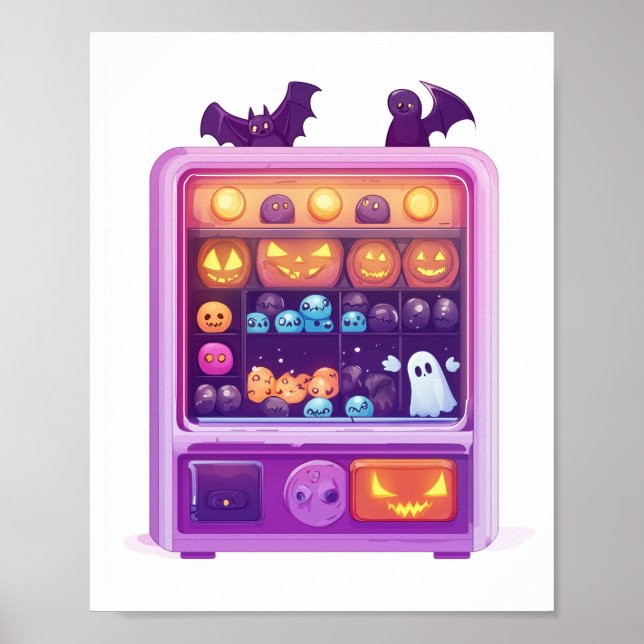 Poster Candy Claw Machine (Devant)
