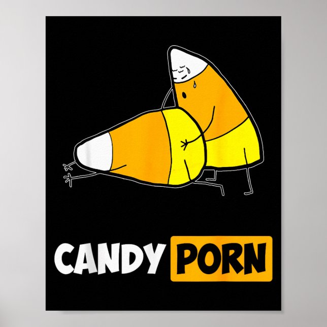 Poster Candy Funny Halloween Men Gift  (Devant)