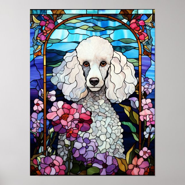 Poster Caniche (Devant)
