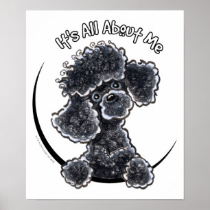 Poster Caniche de jouet noir IAAM