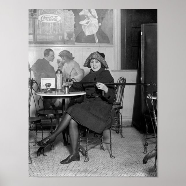 Poster Canne à pourboire, 1922 (Devant)