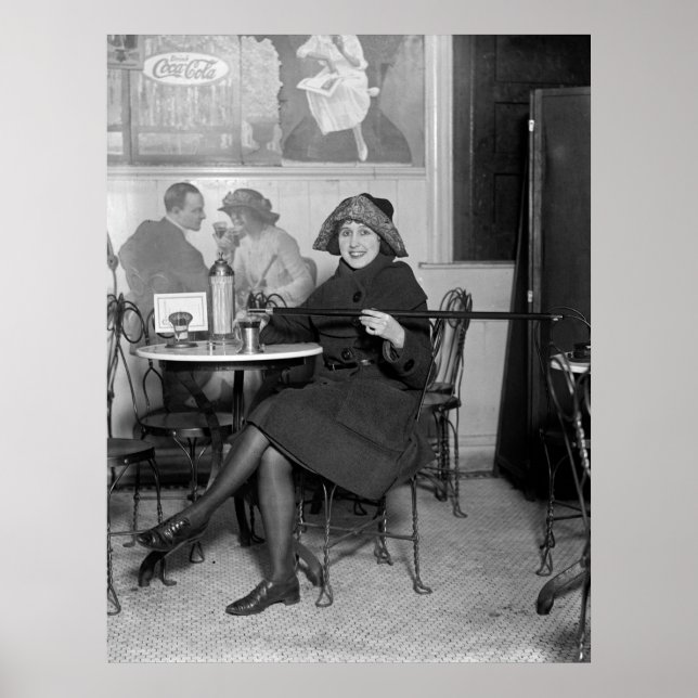 Poster Canne à pourboire, 1922 (Devant)