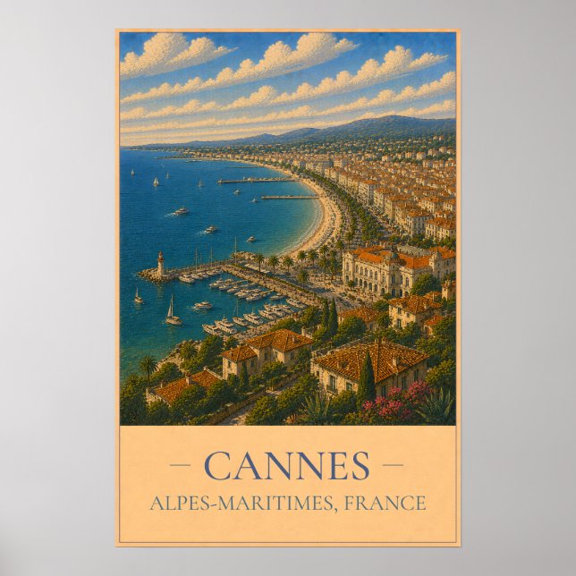 Poster Cannes (Devant)