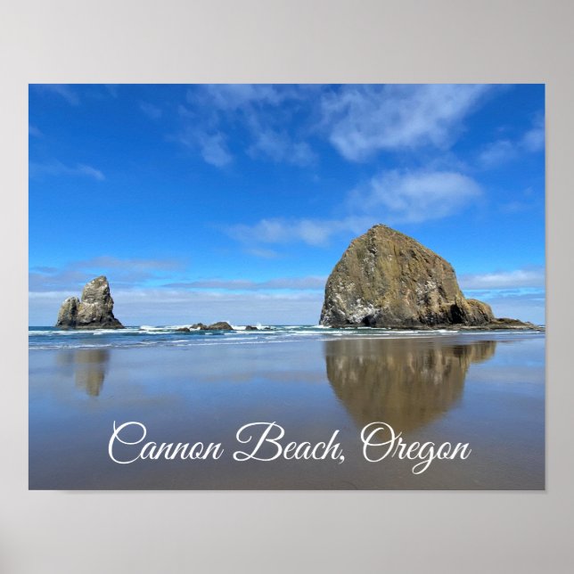Poster Cannon Beach Oregon (Devant)