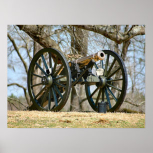 Poster Canon de laiton de guerre civile
