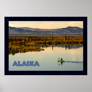 Poster Canot Alaska