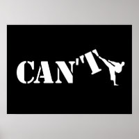 Cant vs Can Karate Kick Martial Arts Motivation