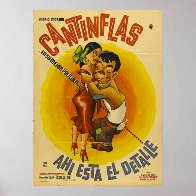 Poster Cantinflas (Devant)